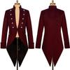Medieval Vintage Tuxedo Halloween Court Punk Costume Stage Cosplay Performance Jacket