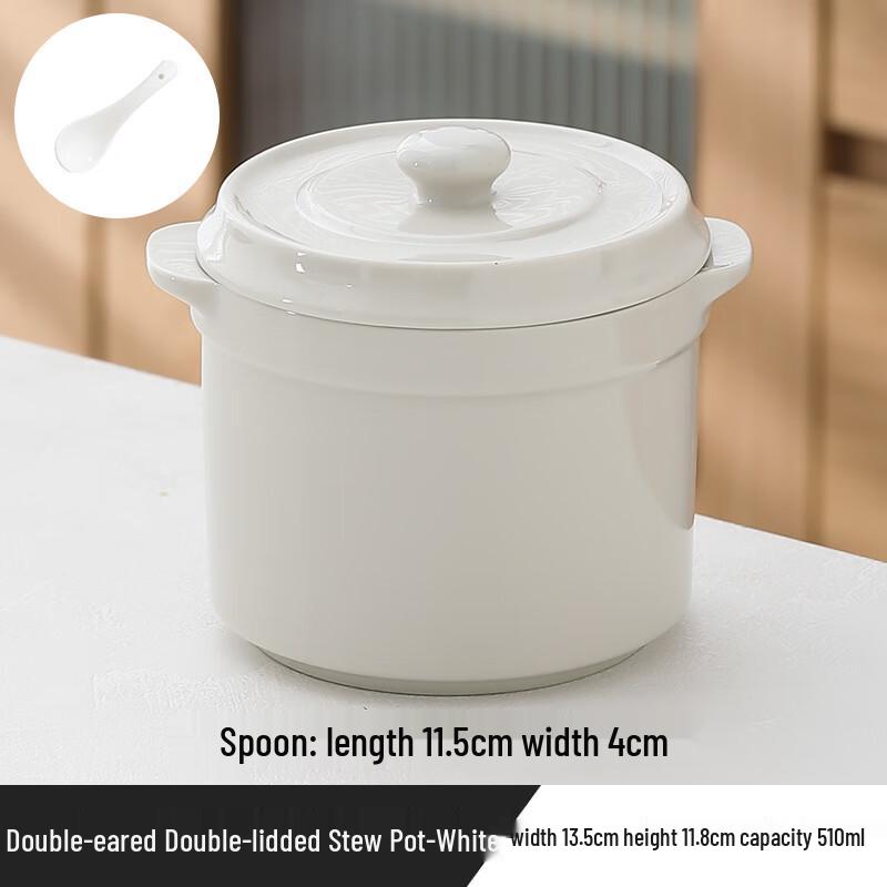 Керамическая кастрюля LISM с двойной крышкой (4-Pack)