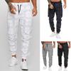 Мужские повседневные спортивные брюки с принтом, дышащие свободные брюки для бега, йоги