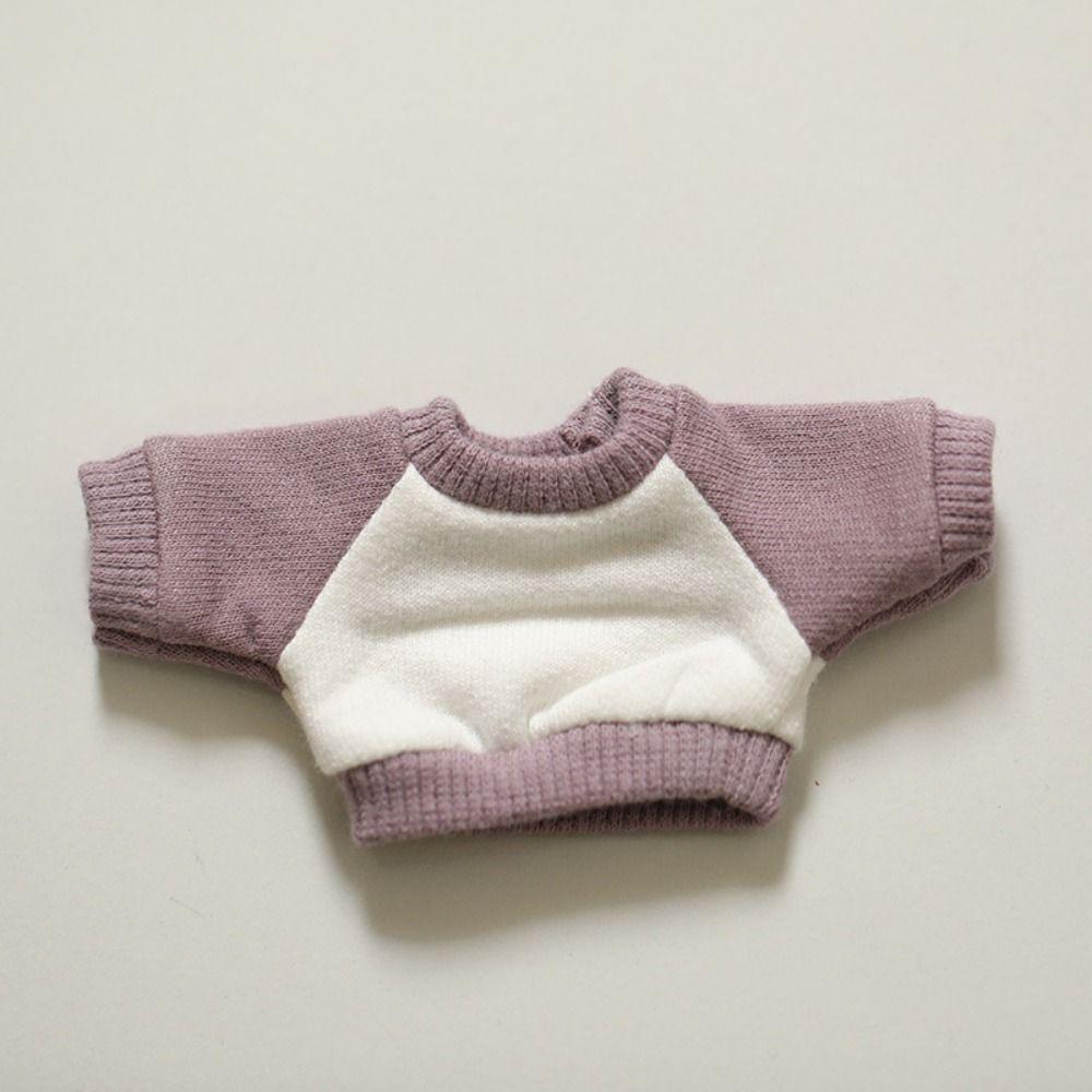 Solid Color Doll Clothes Undershirt Cotton No Attributes Doll Clothes Doll Owner