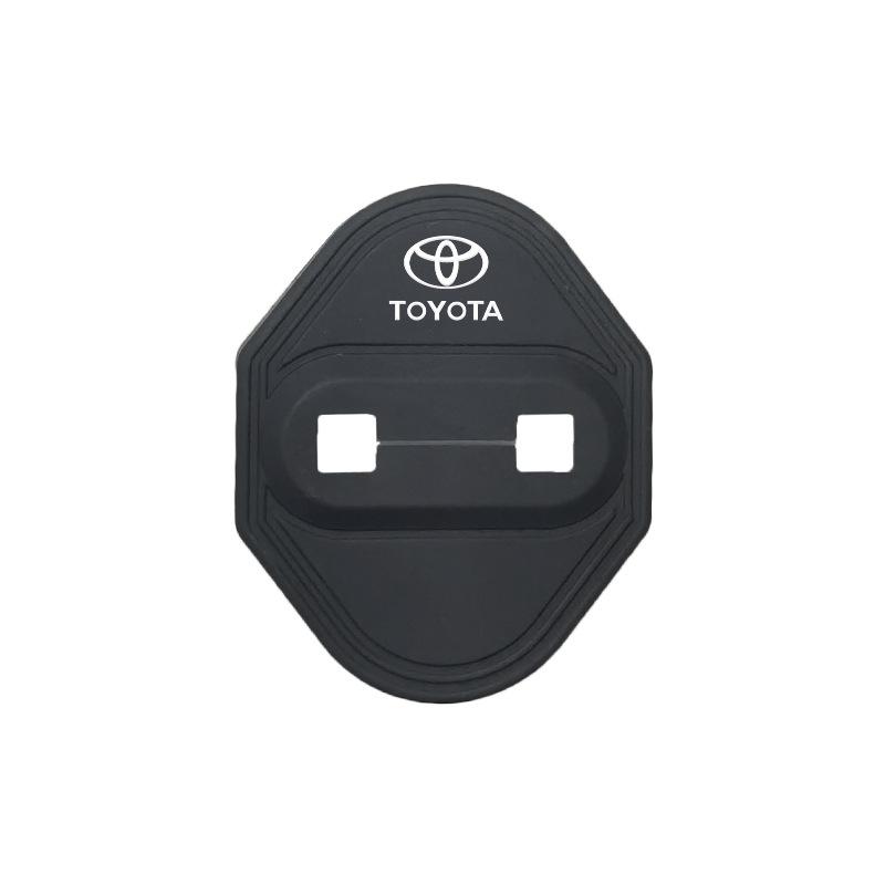 Накладка на пряжку замка двери автомобиля Toyota для Corolla, Camry, RAV4, Highlander, Avalon, Vios, Levin - Защитный аксессуар