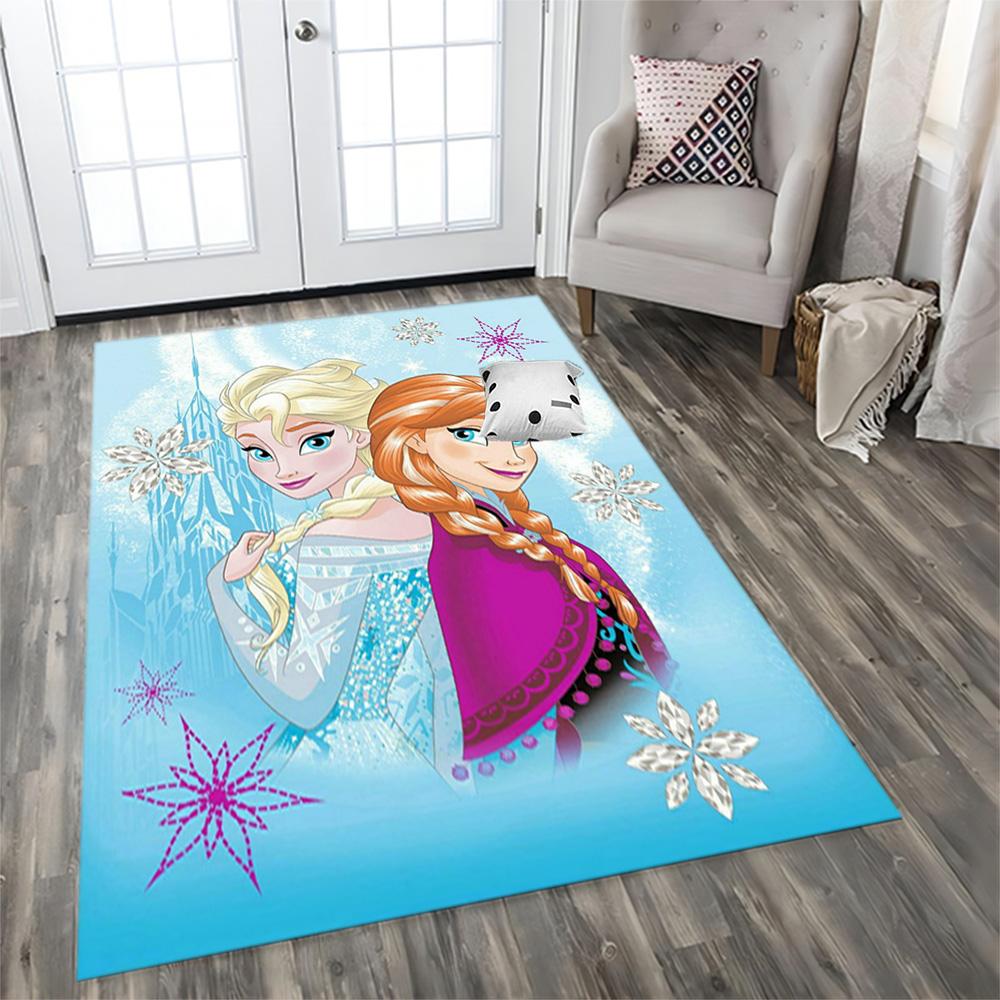 Frozen Adventure rug for Living Room, Bedroom, Study Room, Hallway Decoration, Perfect for Home Decoration or Holiday Gifts