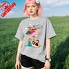 Heidi The Girl From The Alps Cartoon Character Print Summer Breathable Camisetas Street Fashion Women Top Cotton T Shirt