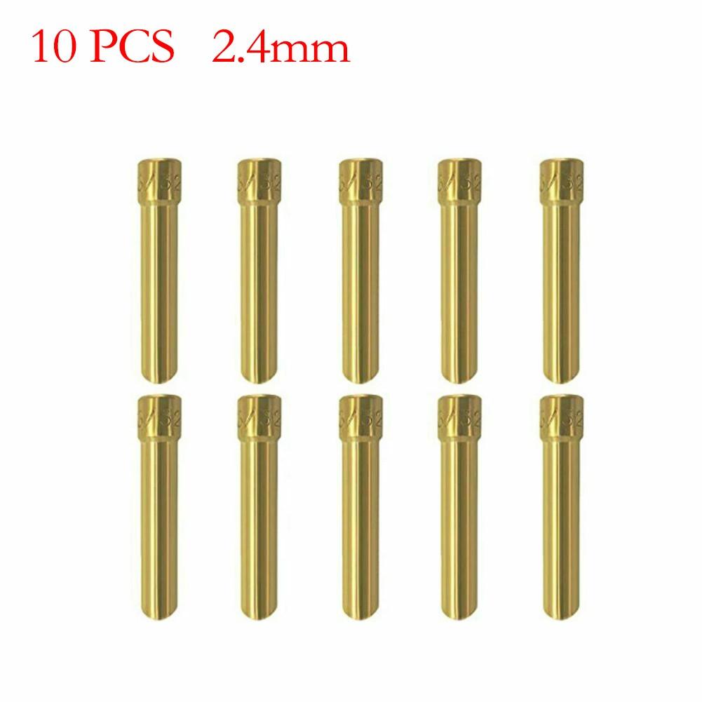 10pcs Welding Torch TIG Tungsten Electrode Wedge For Stubby Collets Kit WP 17 18 26