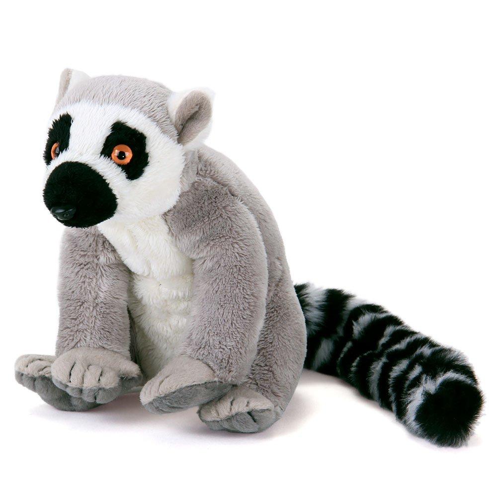 Каролата Лемур Плюшевая игрушка Реалистичная игрушка животное Кукла Подарок Подарок на день рождения Рождественский подарок Кольцехвостый (Сидячая серия/Мягкое касание) (Дважды проверено) /