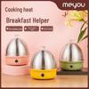 Mingyou 304 Stainless Steel Multifunctional Egg Cooker & Steamer with Auto Power-Off.