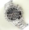 TECHNOS SOLAR WATCH Technos Solar Chronograph TAE4001ASB Light-Powered Men's Watch, Black,