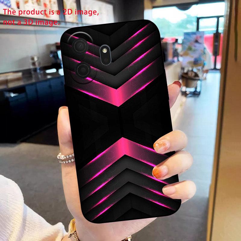 Matte Black Protective Case for Fairphone 6 Soft TPU Silicone Cover with All-Round Lens Protection Slim Fit Phone Shell