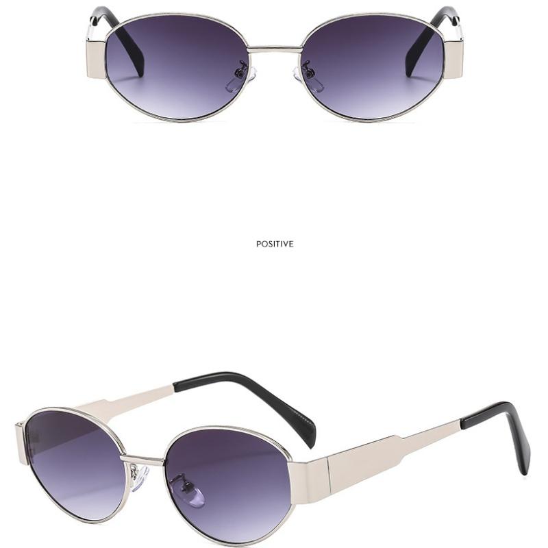 Женские очки с защитой от солнца, защита от ультрафиолета, модные индивидуальные солнцезащитные очки в стиле ретро в стиле хип-хоп для уличной съемки, солнцезащитные очки для пригородных путешествий