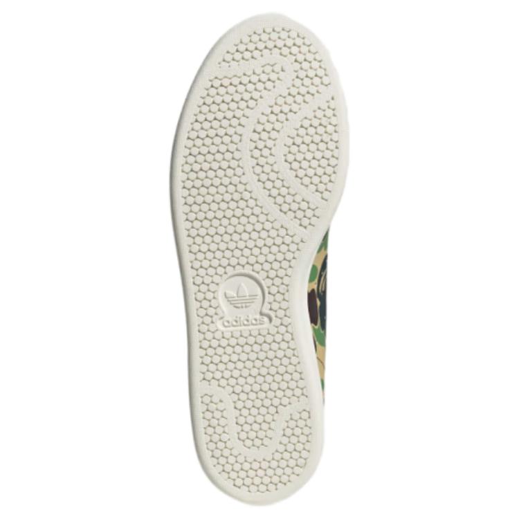 BAPE x adidas Stan Smith 30th Anniversary - ABC Camo Unisex Sneakers Multi-Color Cloud-White Off-White IG8949
