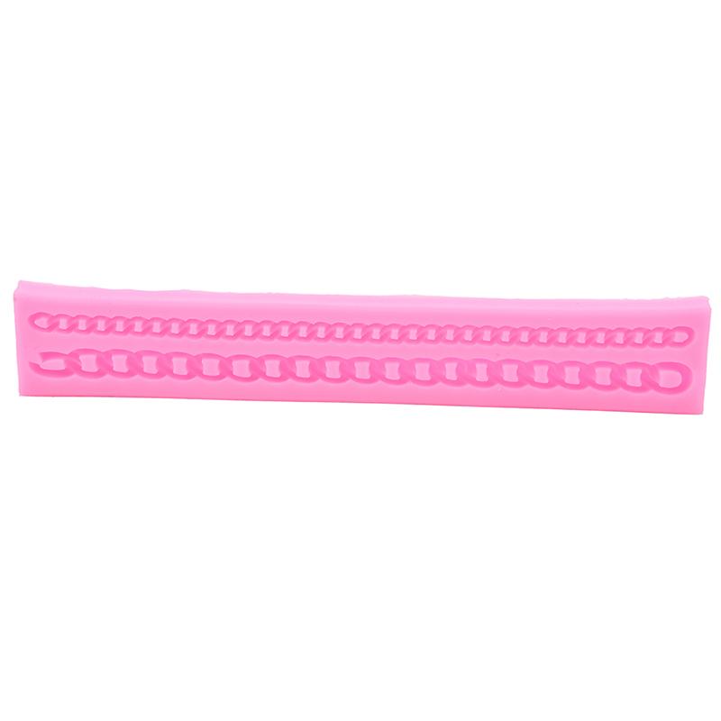 Длинная сумка в форме цепочки силиконовая форма для украшения торта помадка торт 3D форма