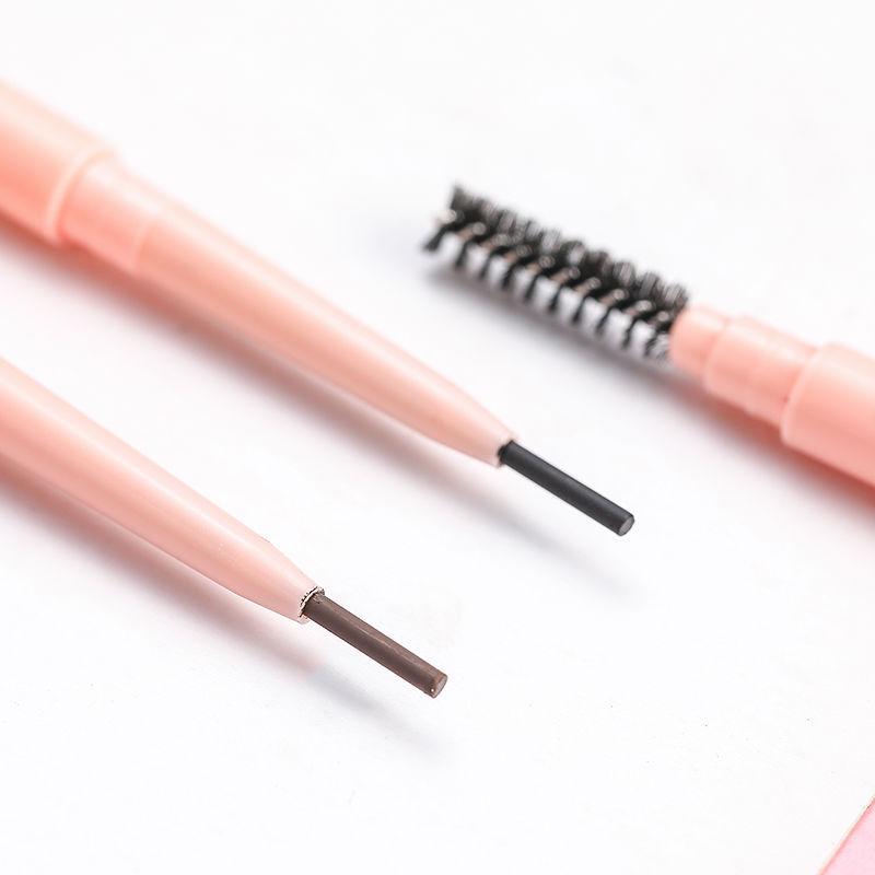 1.5mm Ultra Fine Eyebrow Pencil Double-Ended Waterproof Sweat-proof Long Lasting Professional Eyebrow Enhancers Makeup for Women