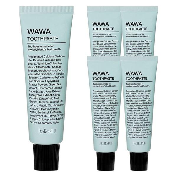 Зубная паста Lorobell Wawa, 30г, 5 шт.