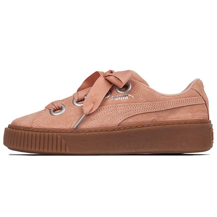 Puma Платформа Kiss Замша 'Красный' Женская 366461-03