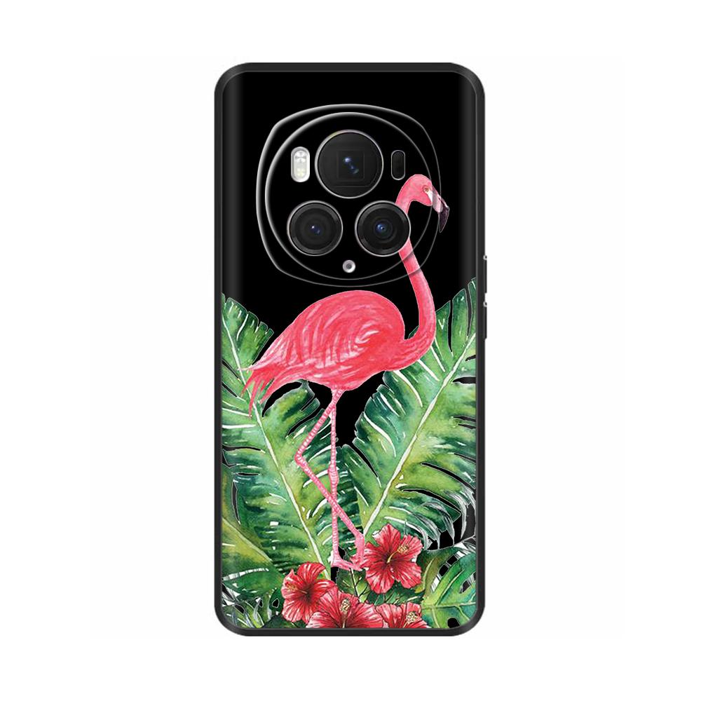Чехол-задняя крышка для Honor Magic6 Pro 5G Для Honor Magic6 5G Мягкий черный силиконовый Модный чехол для телефона Для Magic 6 Pro Coque Fundas