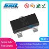 SEP TL431 SOT-23 SMD Voltage Regulator, 5% Accuracy, Three-Terminal, Screen Printed