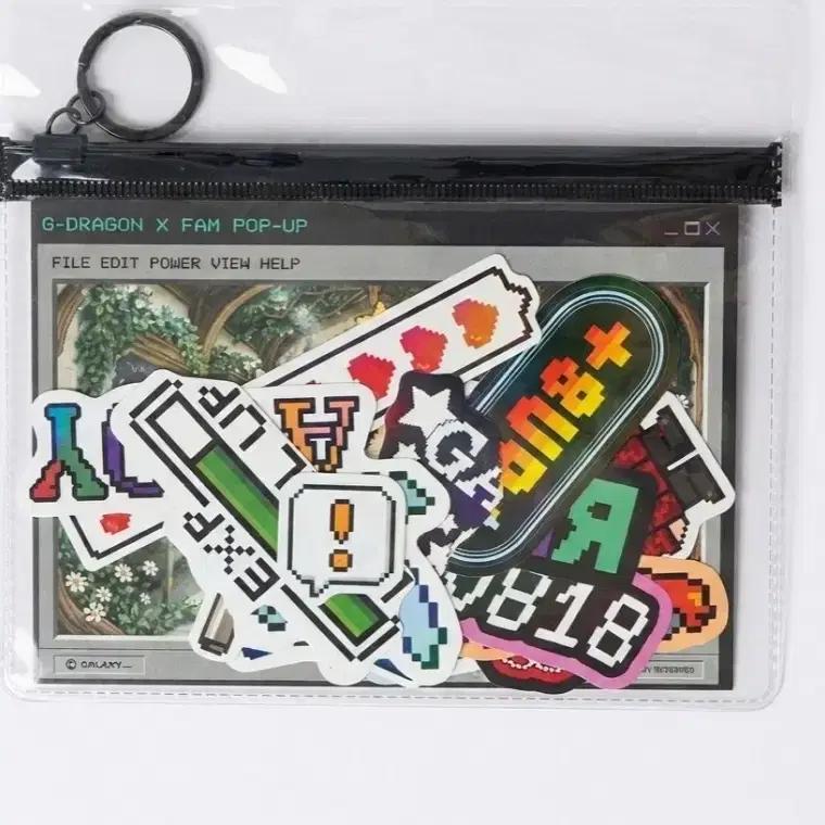 G-DRAGON Fam Pop-Up sticker