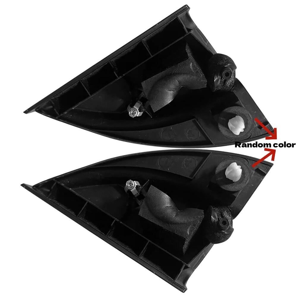 2Pcs Front Door Mirror Corner Cover For Hyundai Elantra 2011-2014