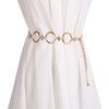 Women Ladies Girls Metal Gold Waist Chain Belt Bridal Wedding Party