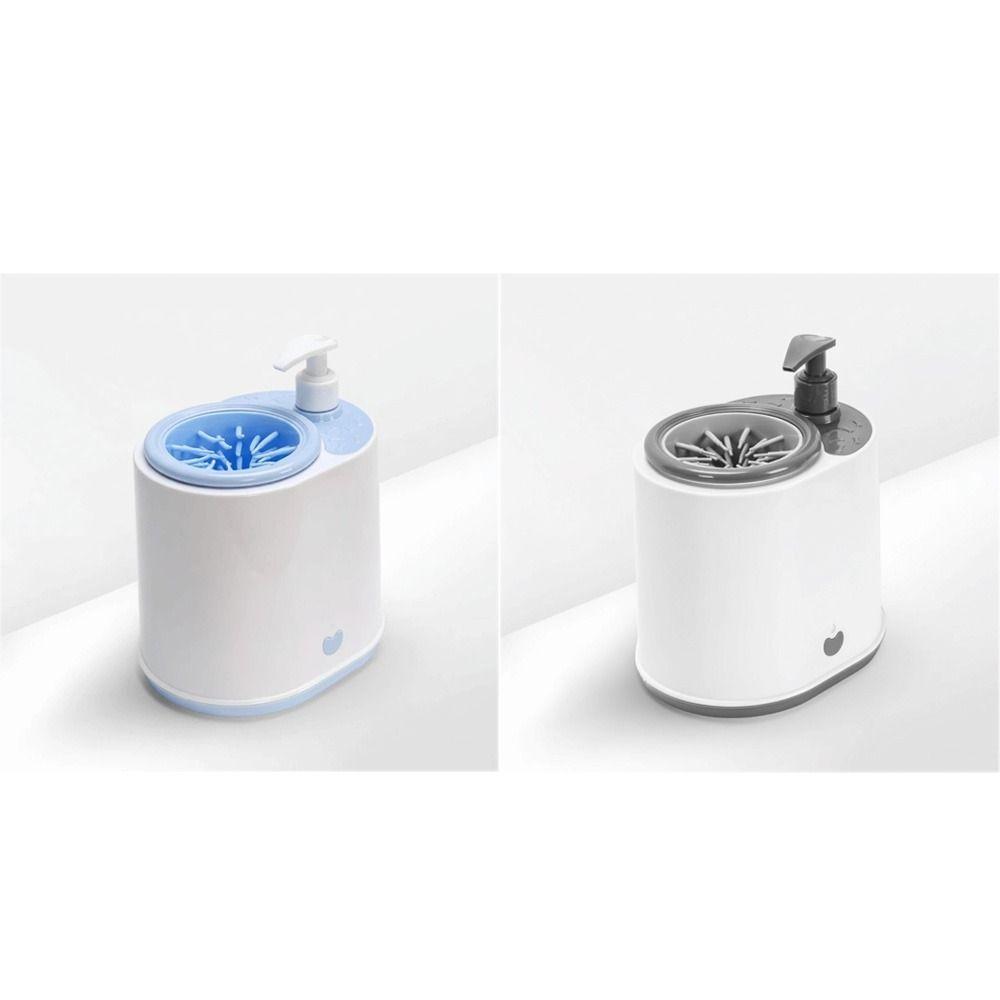 2 in 1 Electric Dog Paw Cleaner Silicone Pet Paw Washing Cup Pet Paw Washer  Massage Function