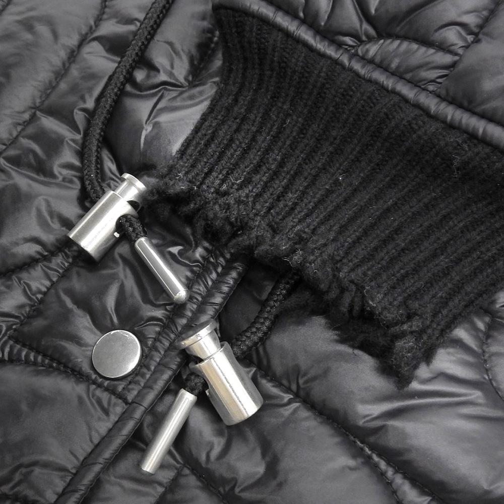 Diesel DIESEL 3M THINSULATE Нейлоновое стеганое пальто с капюшоном для женщин, Черный, M пальто M черныйБ/у