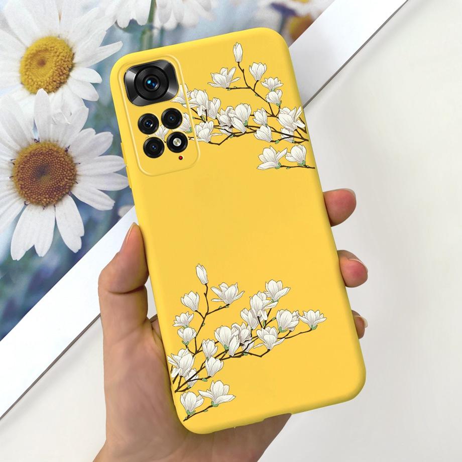 Для Xiaomi Redmi Note 11 4G Чехол Мягкий Жидкий Силикон Милый Кот Прекрасный Бампер Fundas Для Xiaomi Redmi Note 11 Pro Note11s 4G 5G