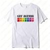 Retro Comfort LGBTQ The Gay Agenda Tshirt Pride Month Sweatshirt Ally Gift Equality Crewneck Transgender Rights Tees Unisex Tops