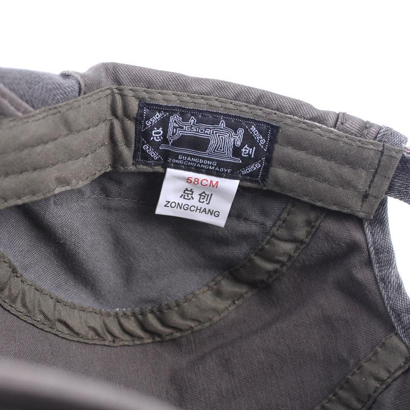 Хлопковая кепка с козырьком для мужчин и женщин, берет для колледжа, шляпа Wind Forward, популярная шляпа для внешней торговли, шляпа для людей среднего и пожилого возраста