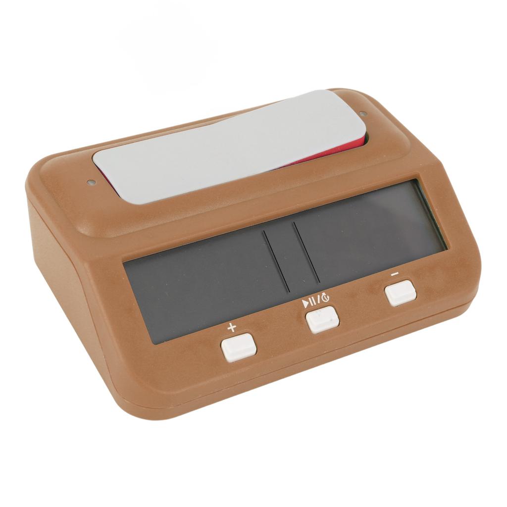 Chess Timer with Reward Delayed Time Alarm Memory Function Count Down Up Chess Clock for Game