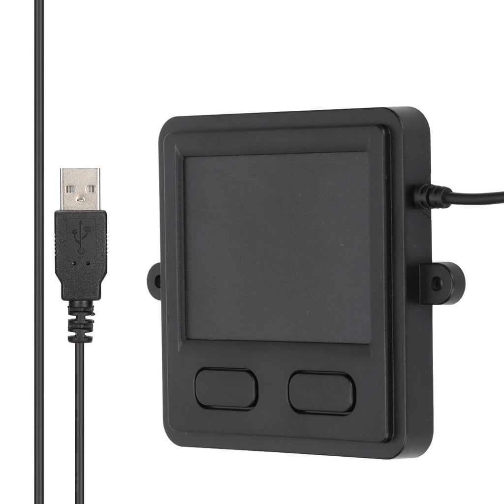 Trackpad USB Wired Embedded Compact Size 2 Buttons Portable Practical Computer Touch Pad for