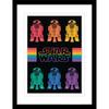 R2-D2 Rainbow Framed Poster