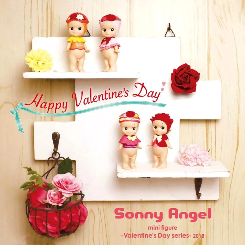 Милая кукла Kewpie Ограниченная серия ко Дню святого Валентина Фигурка Sonny Angel Животное Игрушки Лиса Собака Мышь Ограниченная 1 шт 8 см