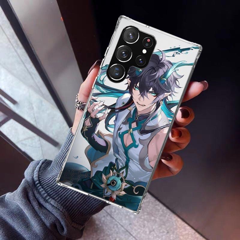 Honkai Star Rail Dan Heng Phone Case For Samsung Galaxy S26 S25 Edge S24 S23 Ultra S22 Plus S21 S20 FE Soft TPU Back Cover Funda