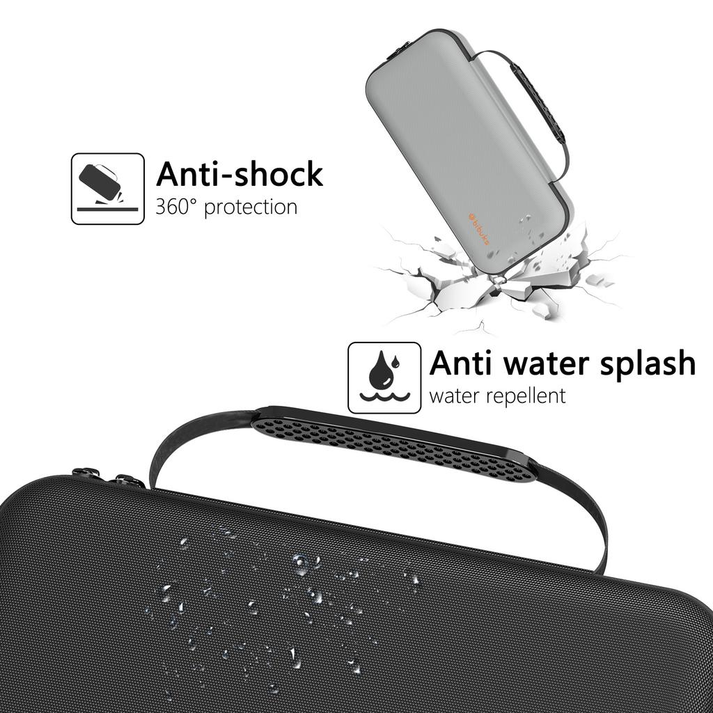 Carrying Case for Mac Mini M4/M4 Pro Computer Host Storage Portable Bag Keyboard Organizer Accessories Protective Hard Cas