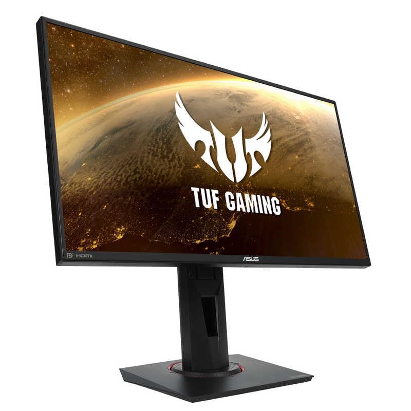 ASUSTek Gaming Monitor TUF Gaming VG259QR Year Warranty 24.5 inch/Full HD/IPS/165Hz/1ms/PS5 compatible/G-Sync compatible/DP, HDMIx2/3