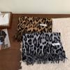 Сексуальный леопардовый женский зимний теплый шарф с кисточками шаль кашемировый платок пашмина хиджабы женские шарфы накидки