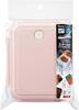 Skater Lunch Dusky Dishwasher Made in Japan Steam-Heated Box, 550ml, Antibacterial, Pink, Microwaveable, Safe, (PMF4SMAG-A)
