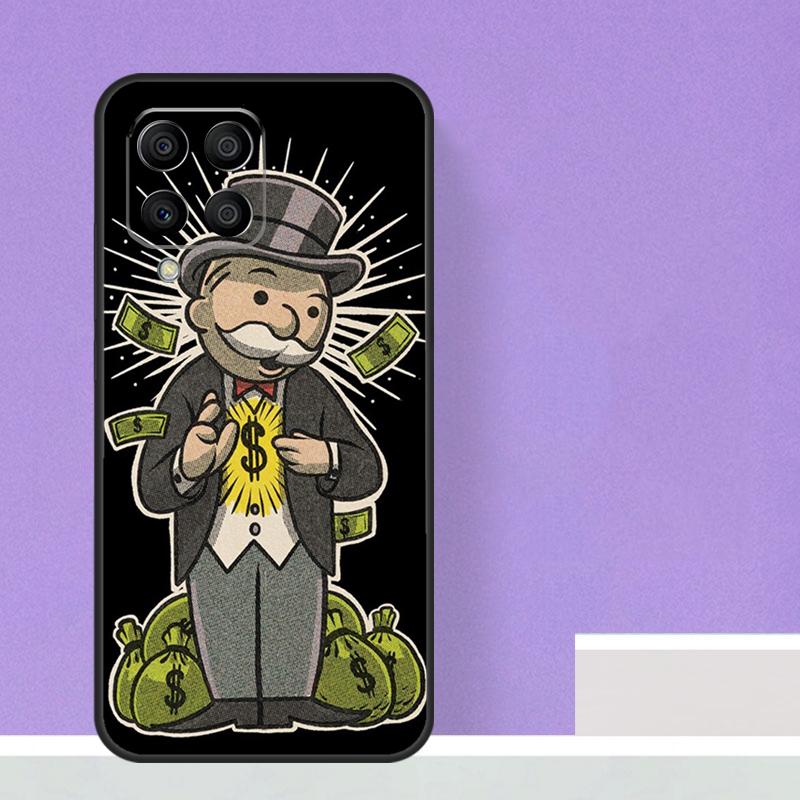 Dollar M-Monopolys For Samsung Galaxy M15 M55 M13 M33 M53 M21 M31 M51 M30s M20 M14 M34 M54 M12 M32 M52 Case