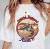 1976 Lynyrd Skynyrd Концертный Тур 70-е Винтажная Унисекс Белая Футболка S-4XL Унисекс Футболка