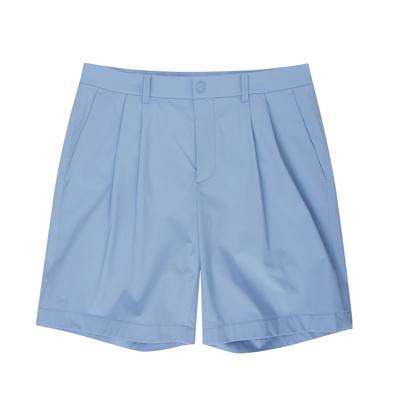 MARTINE GOLF Эластичные шорты с защипами_S/Синие (Мужчины)