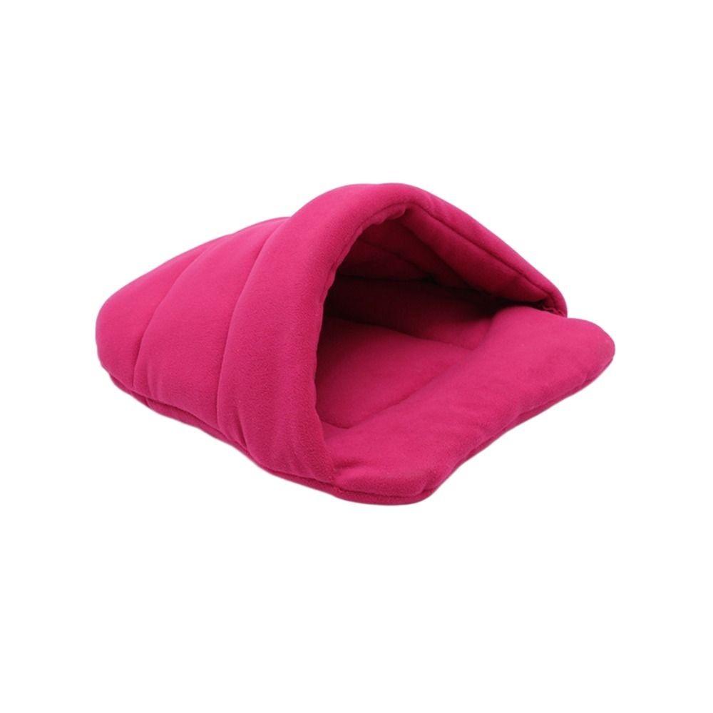 Плюшевое гнездо для хомяка и кошки, мягкое теплое гнездо для кролика/плюшевого мишки/свиньи/хомяка/кошки/хорька