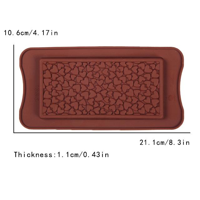Силиконовая форма для шоколадных батончиков Разъемные формы для вафельных батончиков Формы для домашних протеиновых и энергетических батончиков Формы для выпечки Формы для расплавления воска