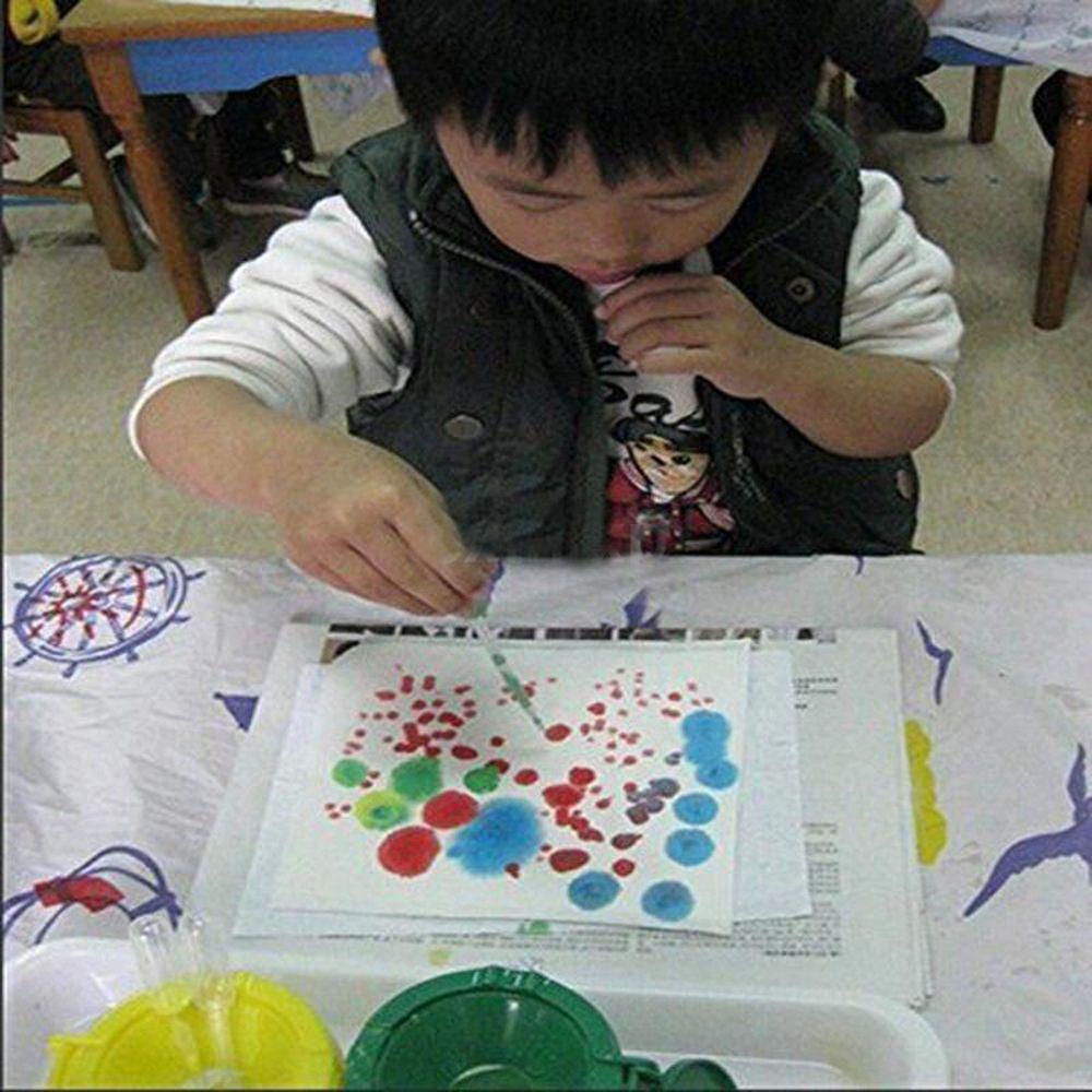 Disposable Multi-function 100Pcs Eye Dropper Plastic Practical Pipettes Dropper Graduated Transfer