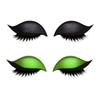 2 Lazy Stickers Eye Shadow Eyelash Pairs Reusable Eye Makeup Stickers