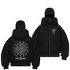 Hoodie Zipper Balaclava COMPASS / Jaket Boxy Compass Hitam Anak Dan Dewasa Terbaru Dan Terlaris