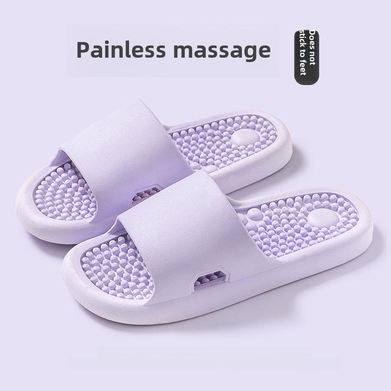 Унисекс массажные тапочки для акупрессуры с нескользящей подошвой для дома и ванной