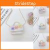 Stylish Children's Pearl Handbag Cute Floral Design Small Square Bag For Girls