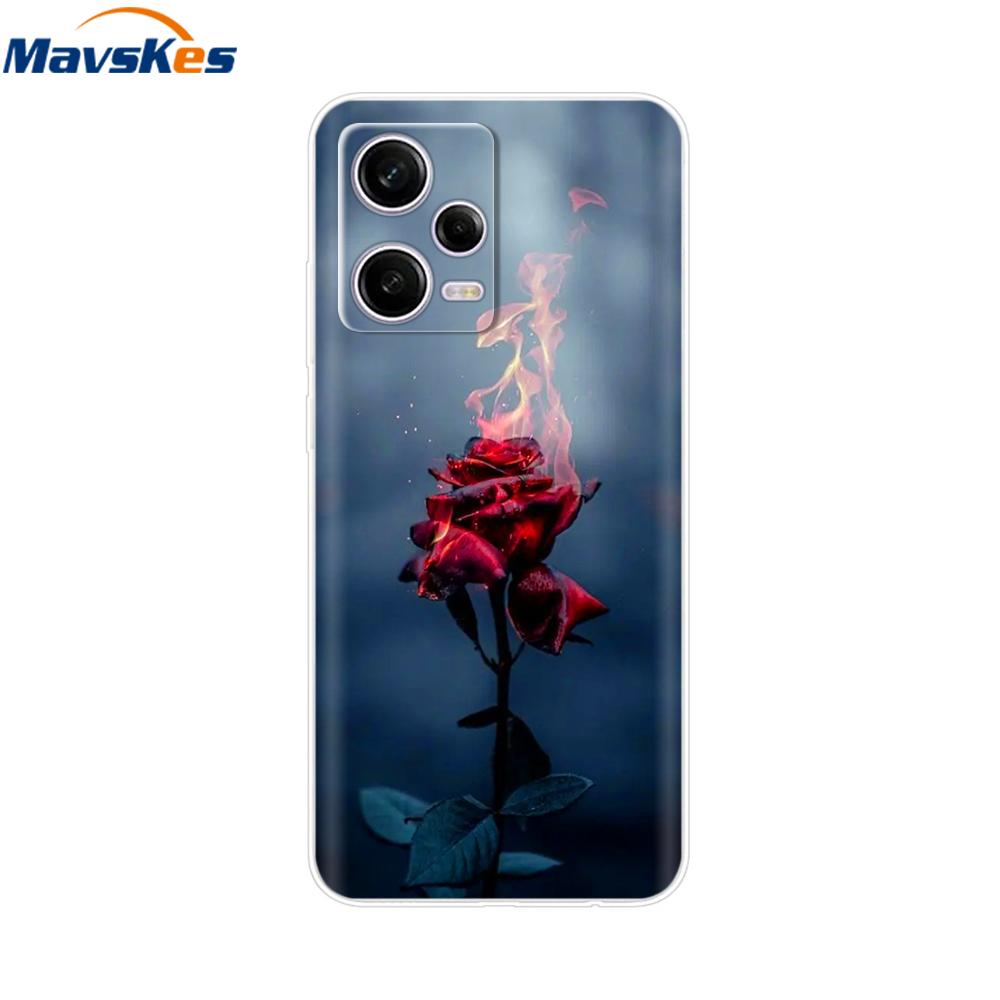 Чехол для Xiaomi Redmi Note 12 Pro 5G Прозрачная мягкая задняя крышка из ТПУ для Redmi Note 12 Pro Plus Note12 5G 4G Чехлы Cover Fundas
