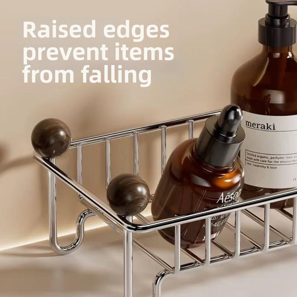 Waterproof Sponge Drain Holder Anti-rust Kitchen Sink Storage Rack Cosmetic Storage Stand Bathroom