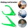 Fishing Rod Support Head High Strength Vivid Color Universal Simple Installation Anti Slip Fishing Pole Bracket Accessories